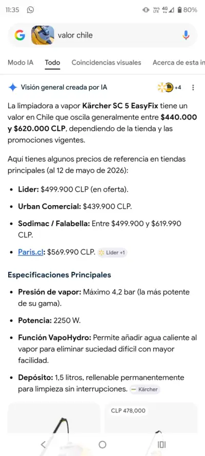 Limpiadora a vapor - miniatura 5