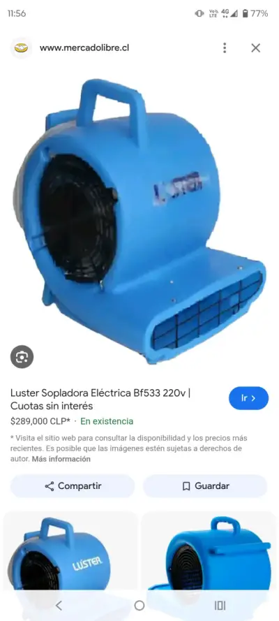 Sopladora eléctrica - miniatura 6