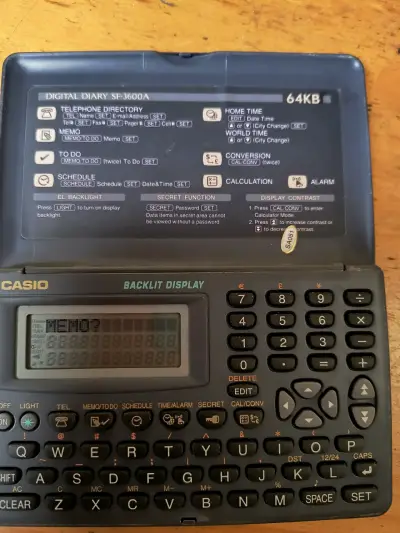 Calculadora Agenda Casio Retro - miniatura 5