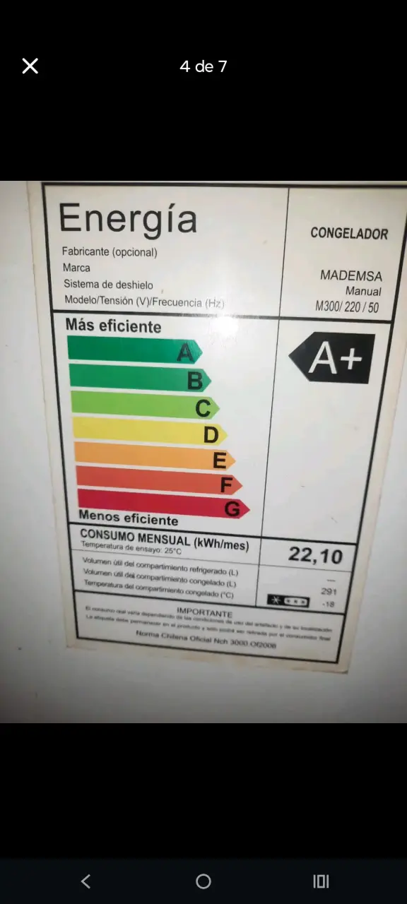 Congeladora de 291 litro - 2