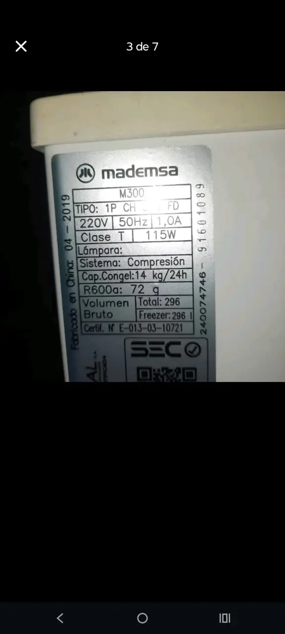 Congeladora de 291 litro - 4