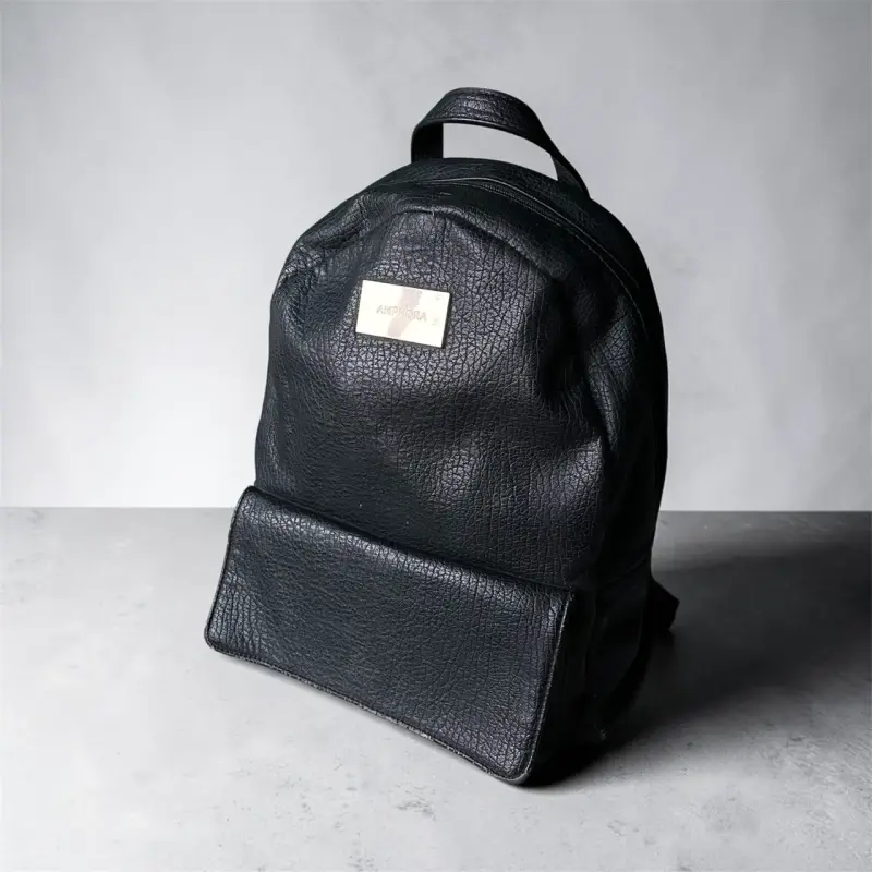 Mochila amphora de cuero como nueva🎒