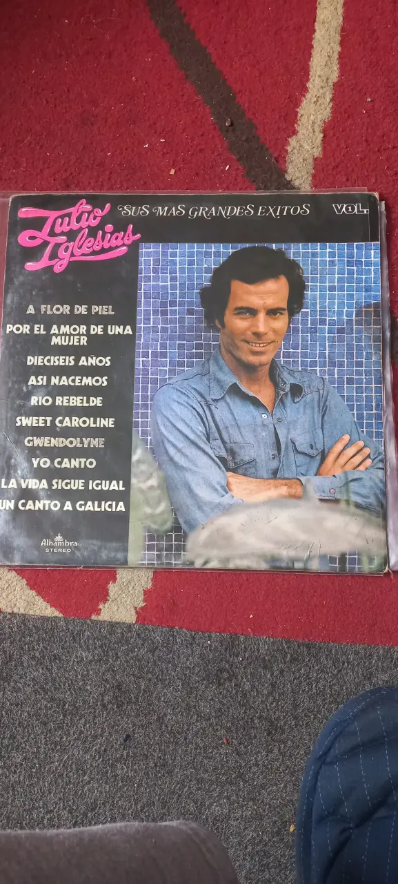 Vinilo de julio iglesias- sus mas grandes exitos