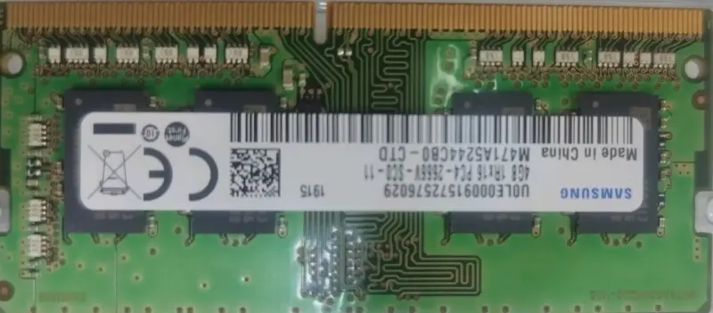 Memoria ram 4 GB usada - 2