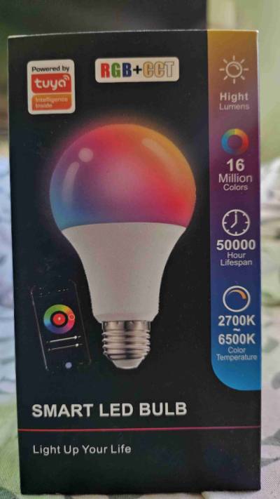 Ampolleta Inteligente LED RGB WiFi - miniatura 1