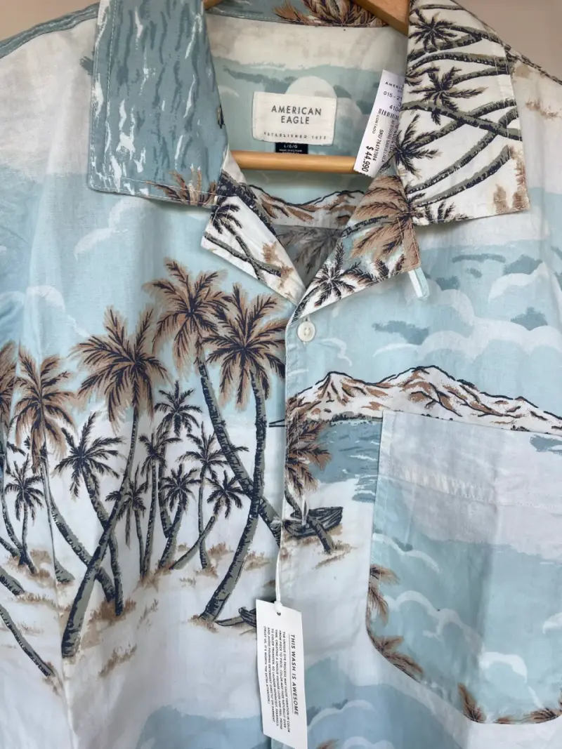 Camisa/guayabera American Eagle - 1