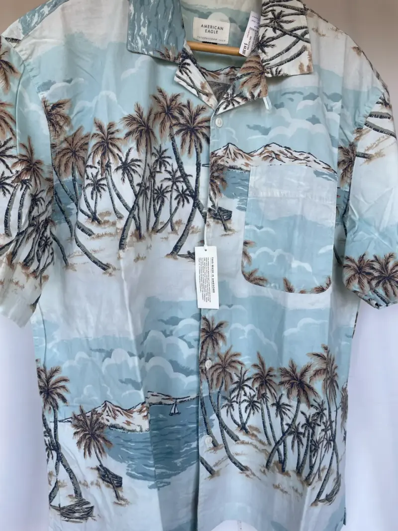 Camisa/guayabera American Eagle - 2