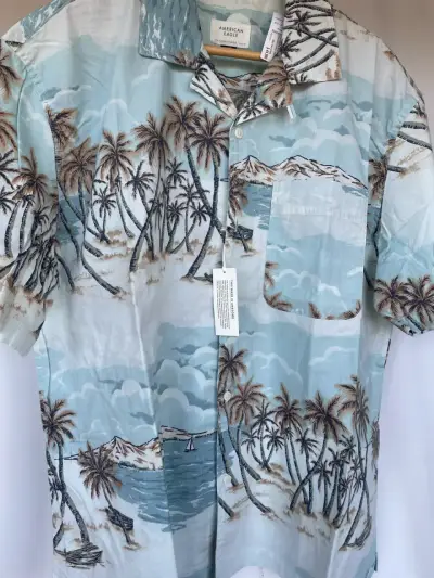 Camisa/guayabera American Eagle - miniatura 2
