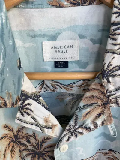 Camisa/guayabera American Eagle - miniatura 6