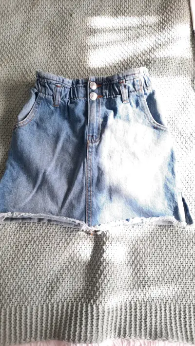 Falda mezclilla zara kids - miniatura 1