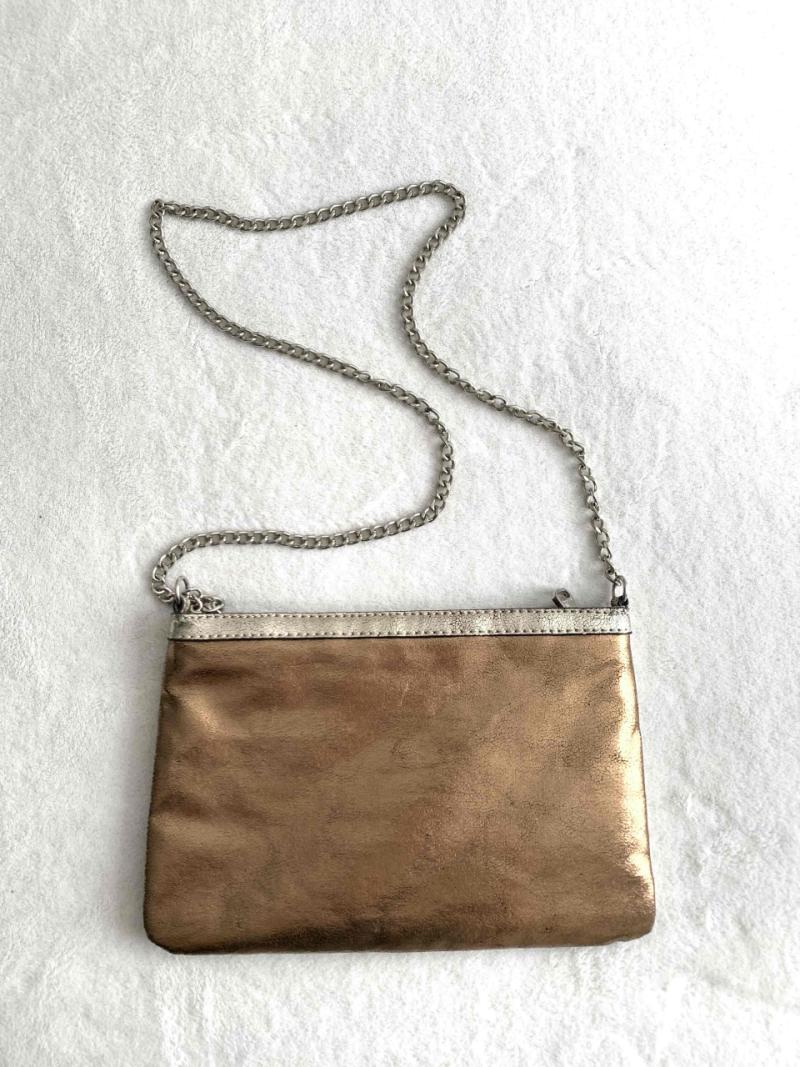 Cartera metalizada Mango - 2