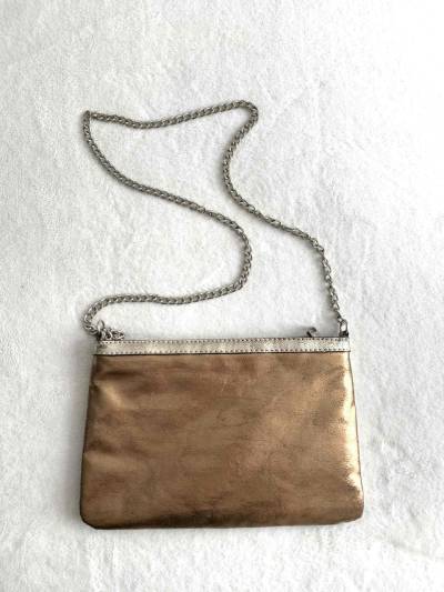 Cartera metalizada Mango - miniatura 2
