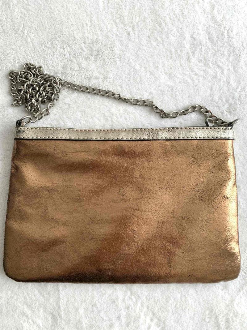 Cartera metalizada Mango - 6