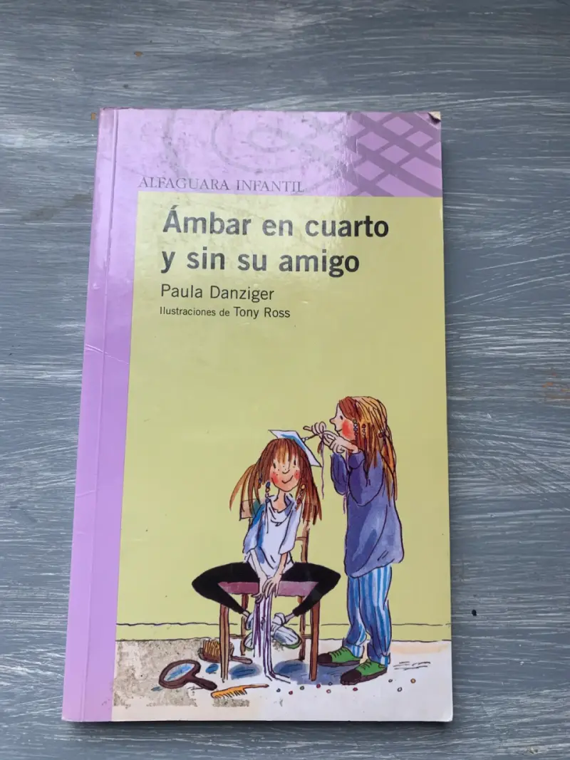 Ámbar en el cuarto y sin su amigo