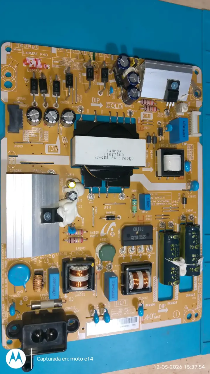 Fuente de poder TV samsung - 1