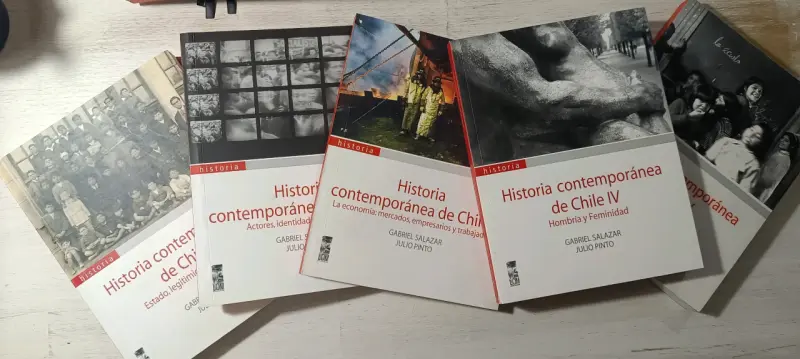 Historia contemporánea de Chile 5 tomos - 3
