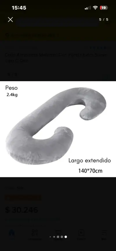 Cojín maternal embarazadas - miniatura 2