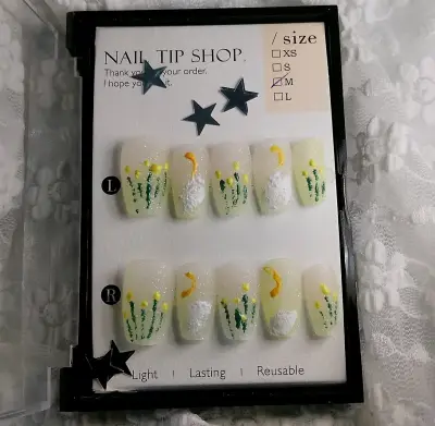 Set de uñas press on y kit de aplicación - miniatura 1
