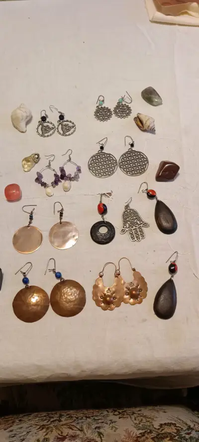 Vendo aros artesanales - miniatura 1