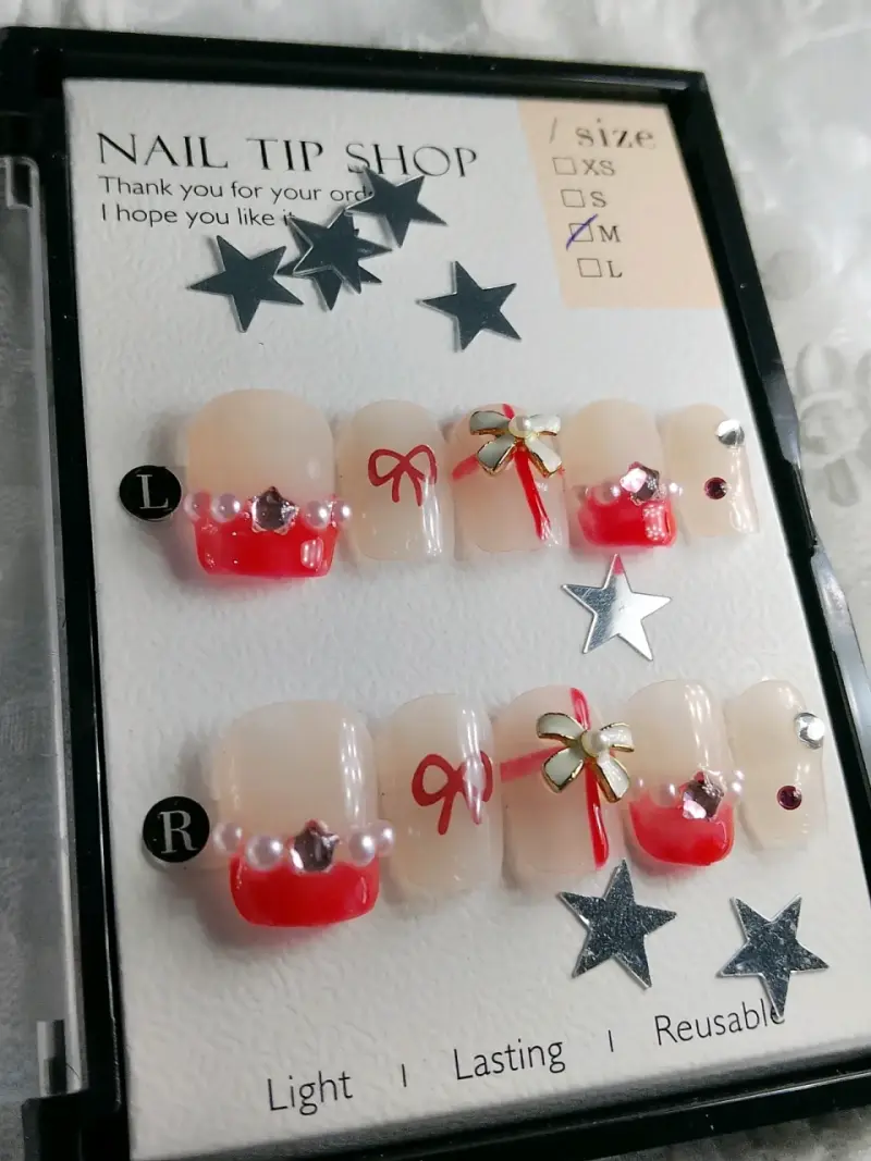 Set de uñas press on y kit de aplicación - 2