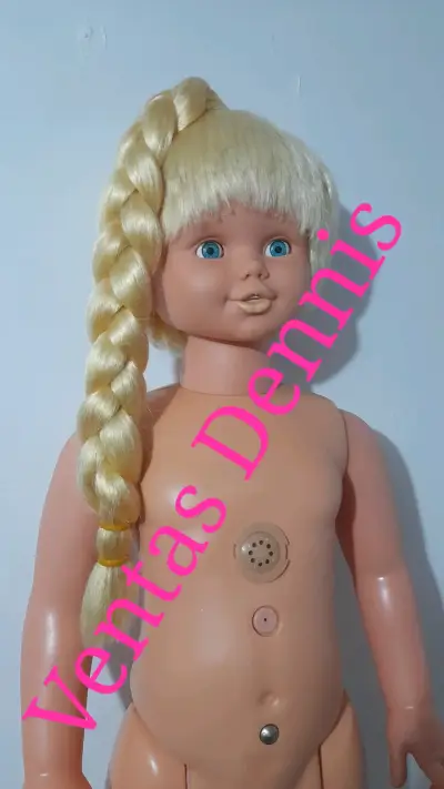 MUÑECA ROSALBA 90CM MUSICAL AÑOS 2000 BUEN ESTADO - miniatura 3