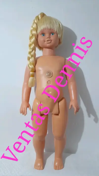 MUÑECA ROSALBA 90CM MUSICAL AÑOS 2000 BUEN ESTADO - miniatura 4
