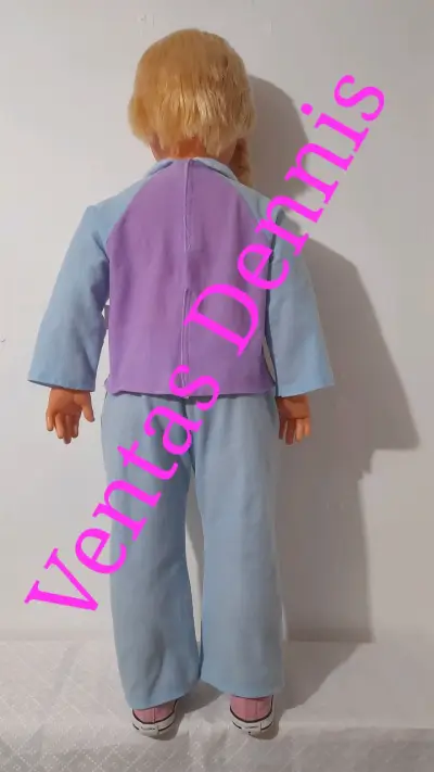 MUÑECA ROSALBA 90CM MUSICAL AÑOS 2000 BUEN ESTADO - miniatura 2