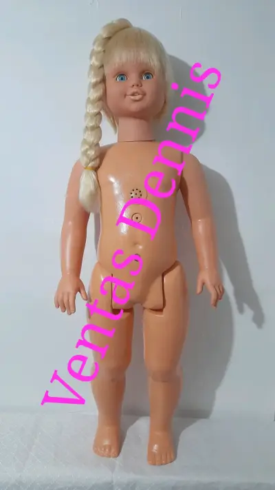 MUÑECA ROSALBA 90CM MUSICAL AÑOS 2000 BUEN ESTADO - miniatura 3