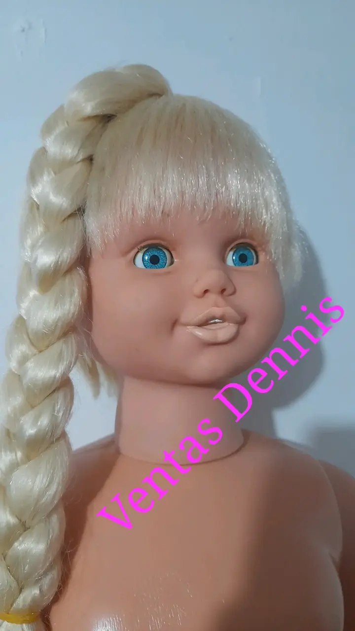 MUÑECA ROSALBA 90CM MUSICAL AÑOS 2000 BUEN ESTADO - 5