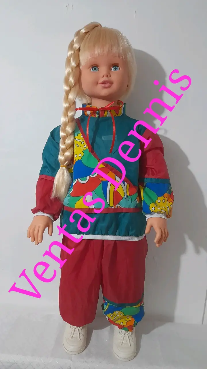 MUÑECA ROSALBA JESMAR ORIGINAL 90CM 1991 CON CAJA - 1