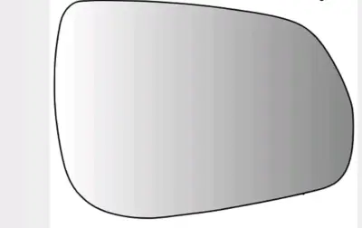 Espejo  para retrovisor jac - miniatura 2