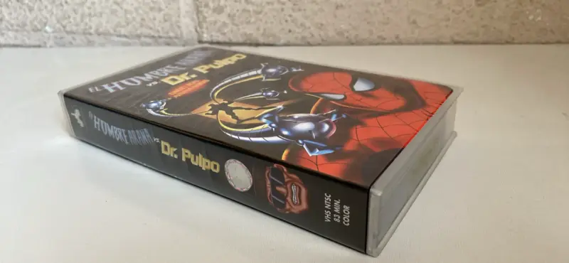 El Hombre Araña vs Dr Pulpo VHS Original - 3