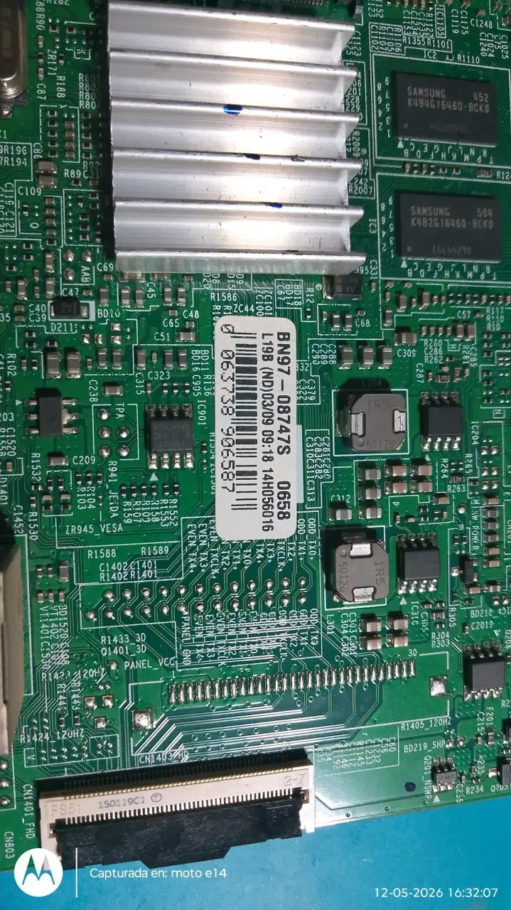 Main board para TV Samsung Un50H5303agxzs - 2