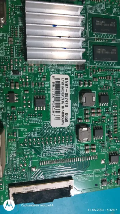 Main board para TV Samsung Un50H5303agxzs - miniatura 2