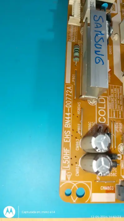 Fuente de poder TV Samsung un50h5303agxzs - miniatura 2