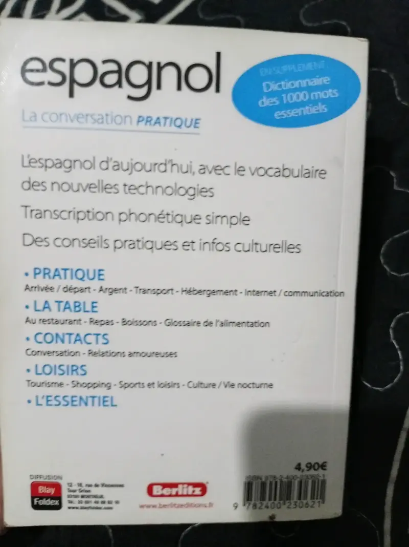 Diccionario español  francés - 2