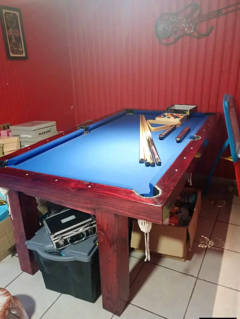 Mesa poolina usada en excelentes condiciones - 5