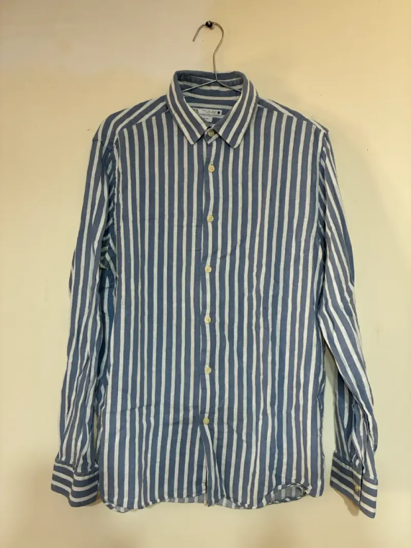 Camisa de Lino en Rayas Náuticas - 1