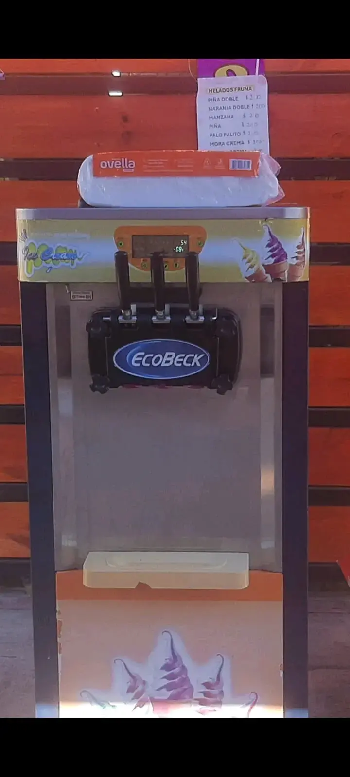Maquina para helados soft
