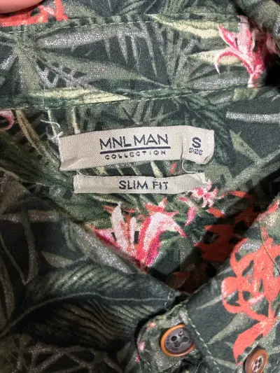 Camisa Tropical con detalles en Coral - miniatura 2