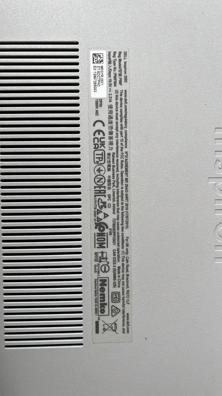 Notebook Dell - 3