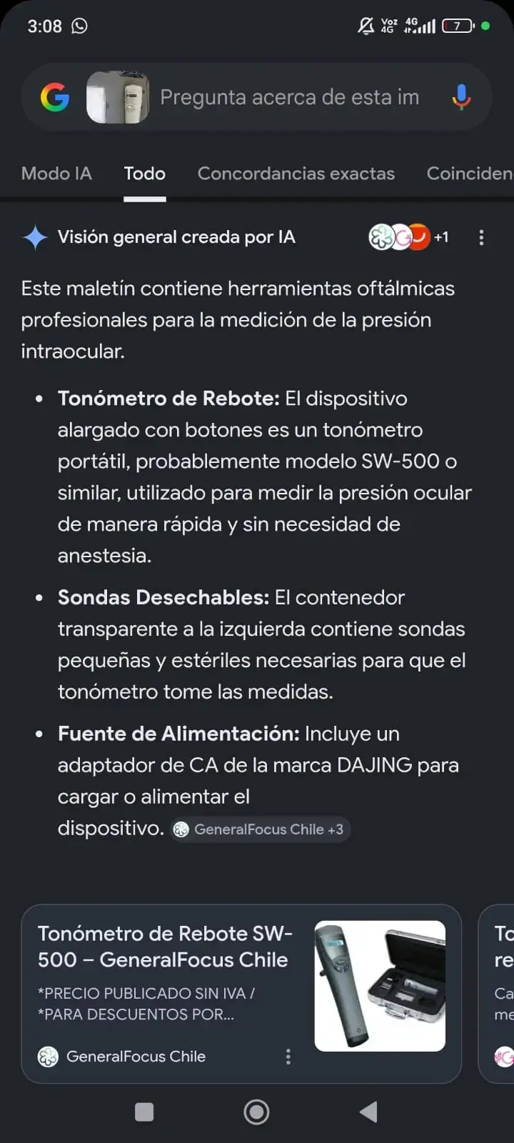 Tonometro de rebote - 2
