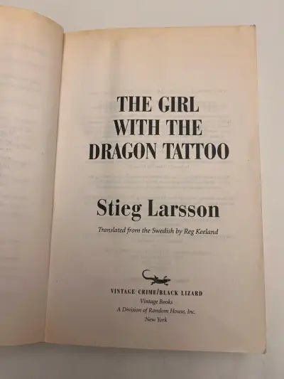 Libro The girl with the dragon tattoo - miniatura 3