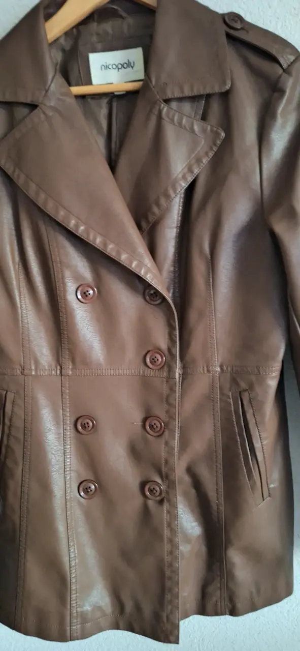 Chaqueta Cuerina Nicopoly - 4