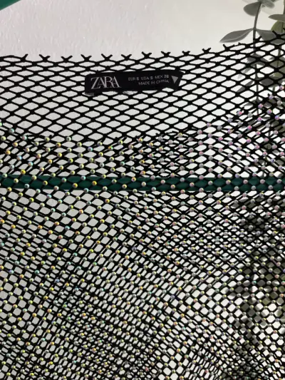 Top brillo Zara original - miniatura 2