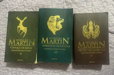Libros de saga “Juego de Tronos” - miniatura 1