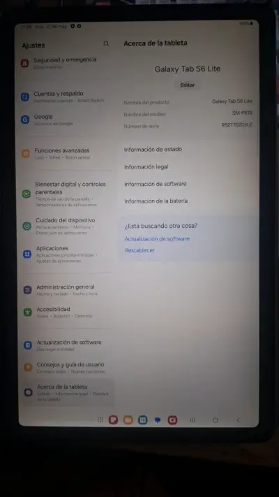 Tablet S6 Lite 2022 (usado) - miniatura 3