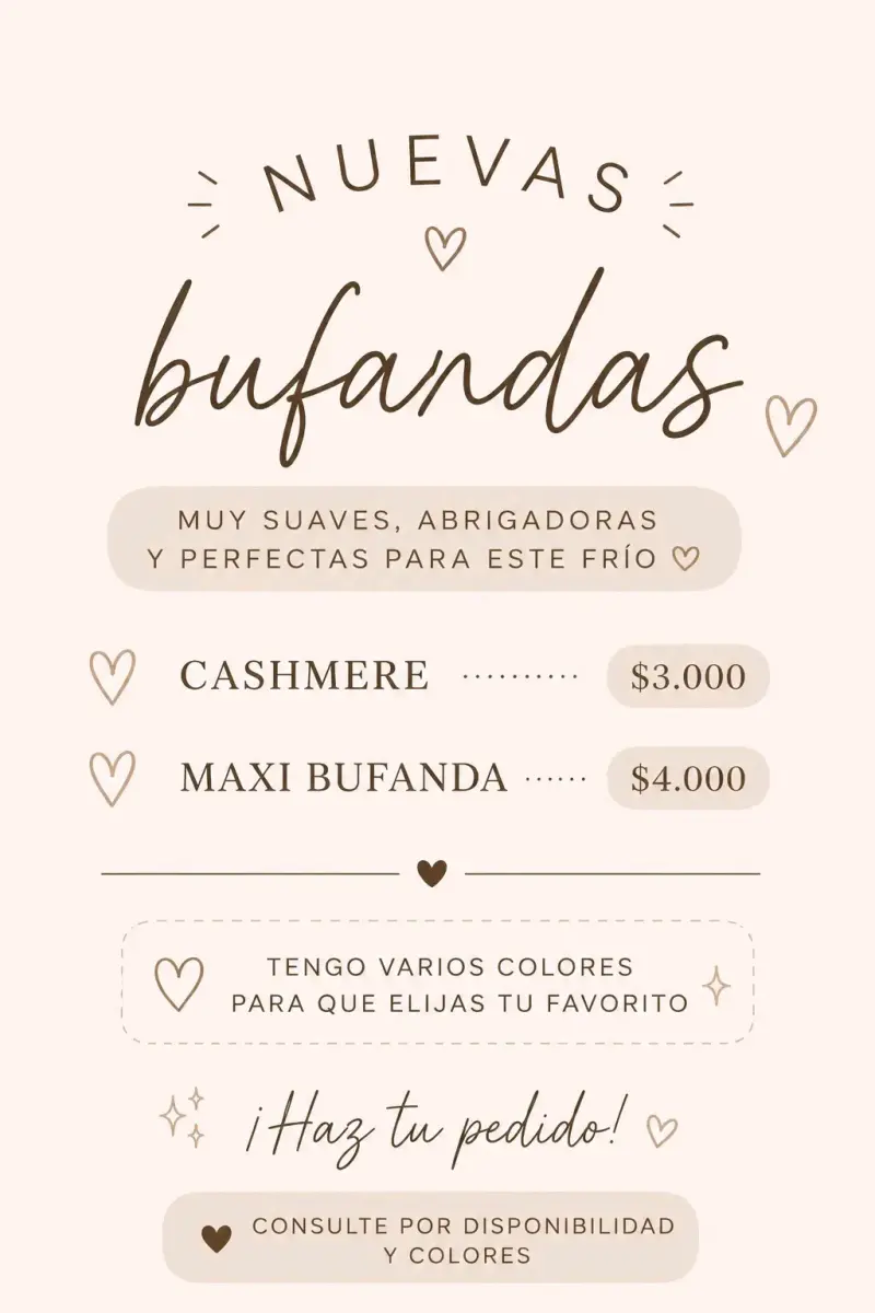 Maxibufanda y Cashmere - 1