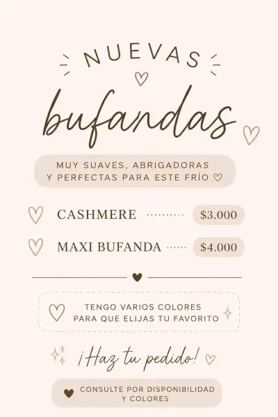 Maxibufanda y Cashmere - miniatura 1