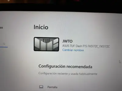 Se notebook gamer Asus TUF DASH F15 - miniatura 2